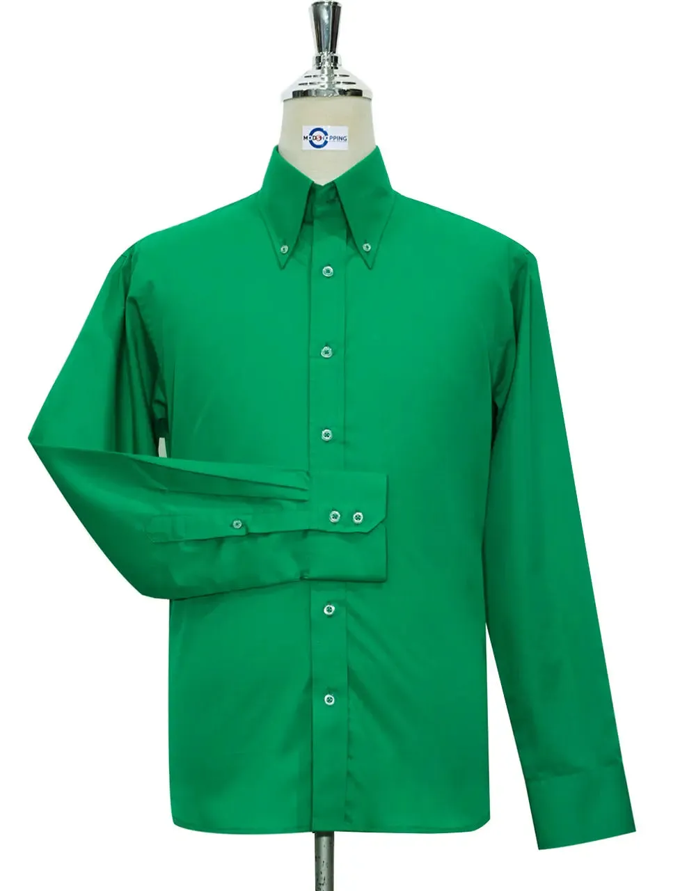 Button Down Shirt - Green Shirt