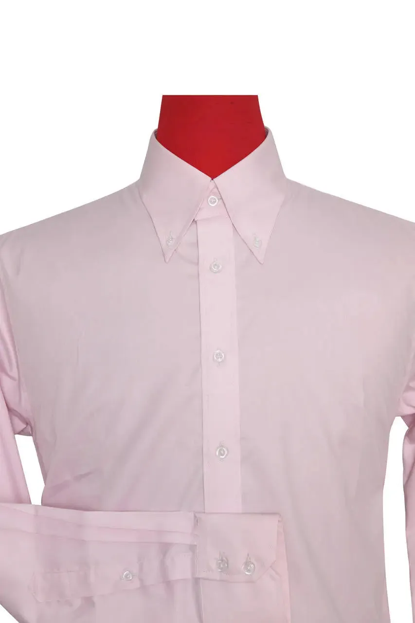 Button Down Shirt - Light Pink Shirt