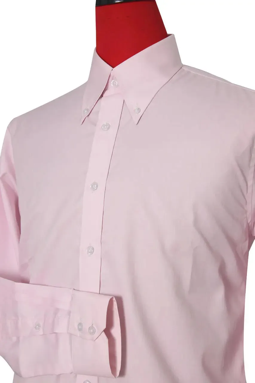 Button Down Shirt - Light Pink Shirt