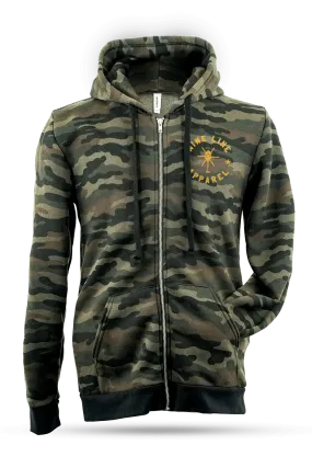 Camo Helo - Full Zip Hoodie