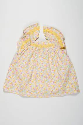 Charming Floral Cotton Frock for Baby Girls