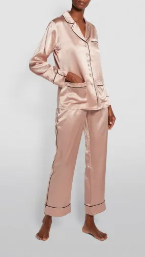 'Coco' Silk Pajama Set