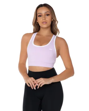 Essential Sports Bra - Pastel Purple