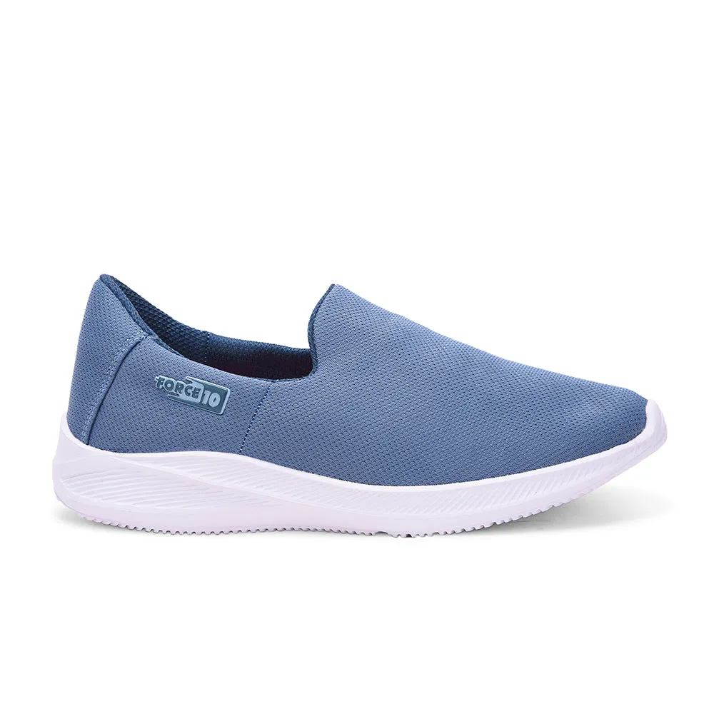 Force 10 Casual S.Blue Non Lacing Shoes Women ESBELL-2 by Liberty