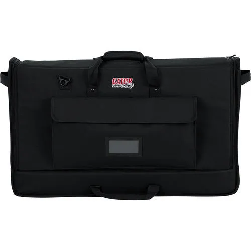 Gator Cases Padded Nylon Carry Tote Bag for Transporting LCD Screens, Monitors and TVs Between 27 - 32; (G-LCD-TOTE-MD)