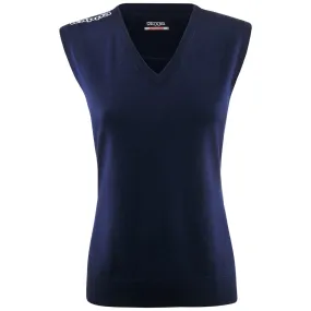 Kappa4golf Trebos - KNITWEAR - Vest - Woman - BLUE MARINE