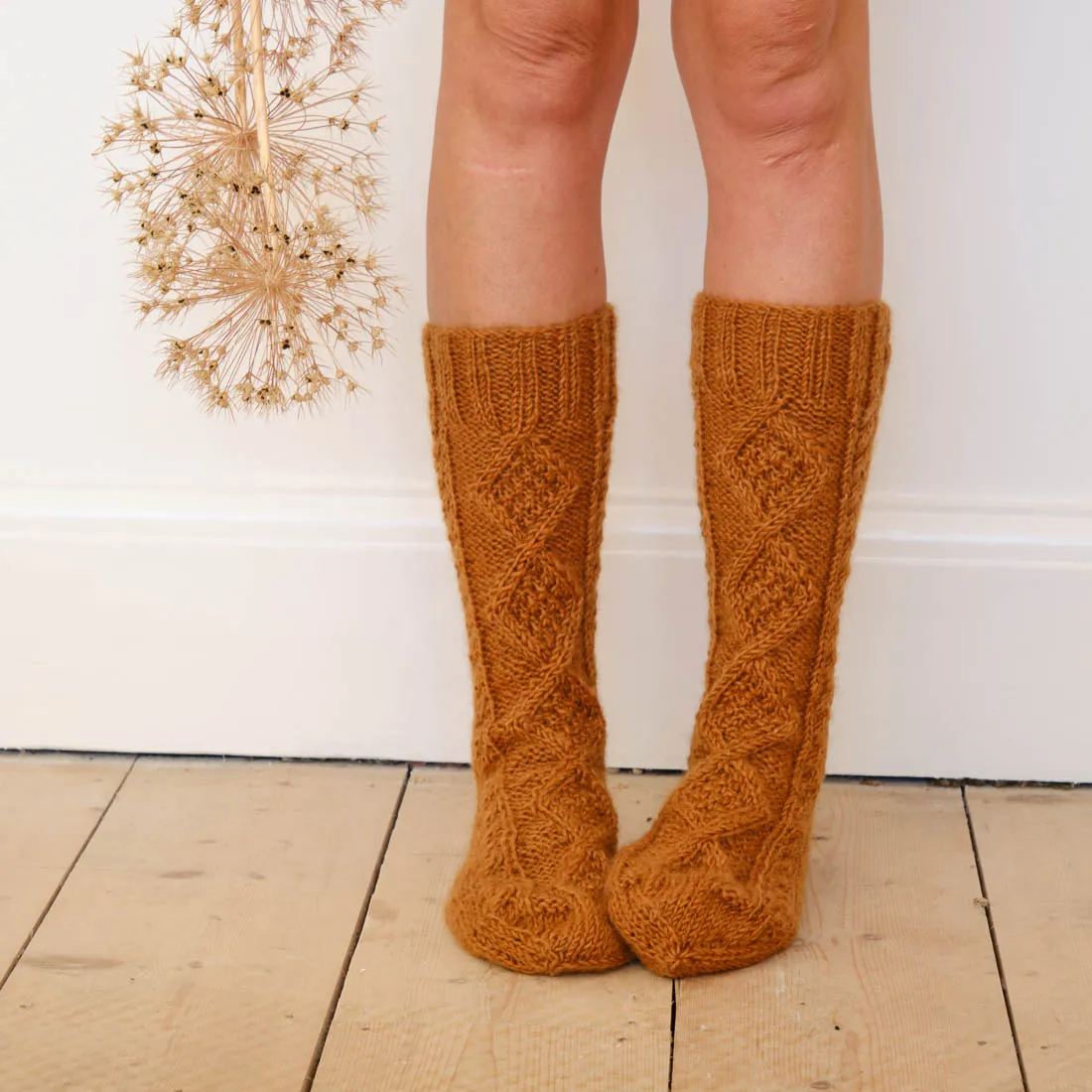 Kari Hand Knitted Wool Socks