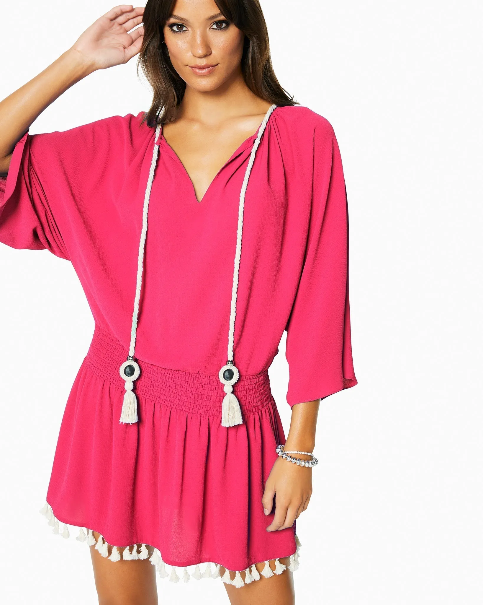 Katana Coverup Mini Dress