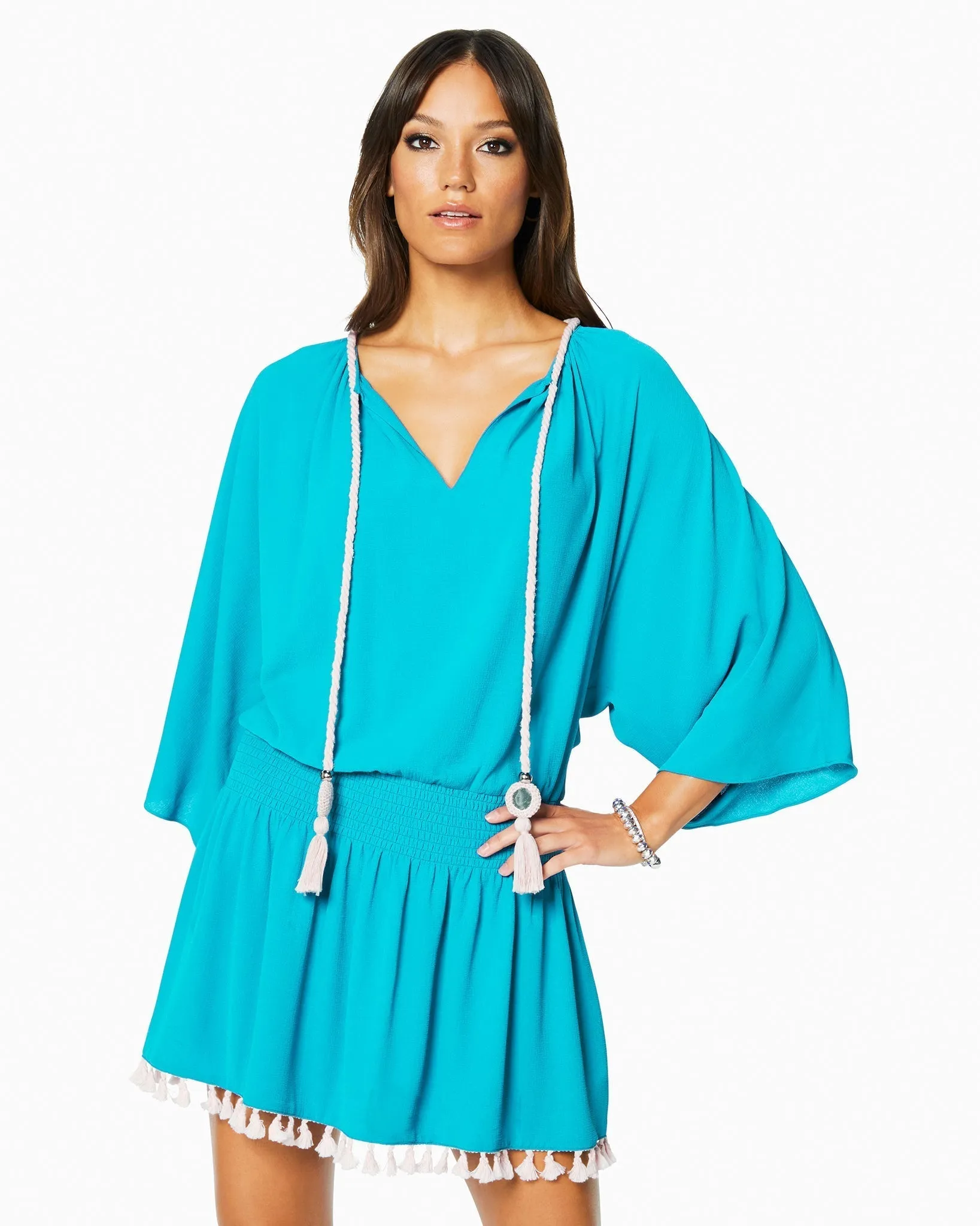 Katana Coverup Mini Dress