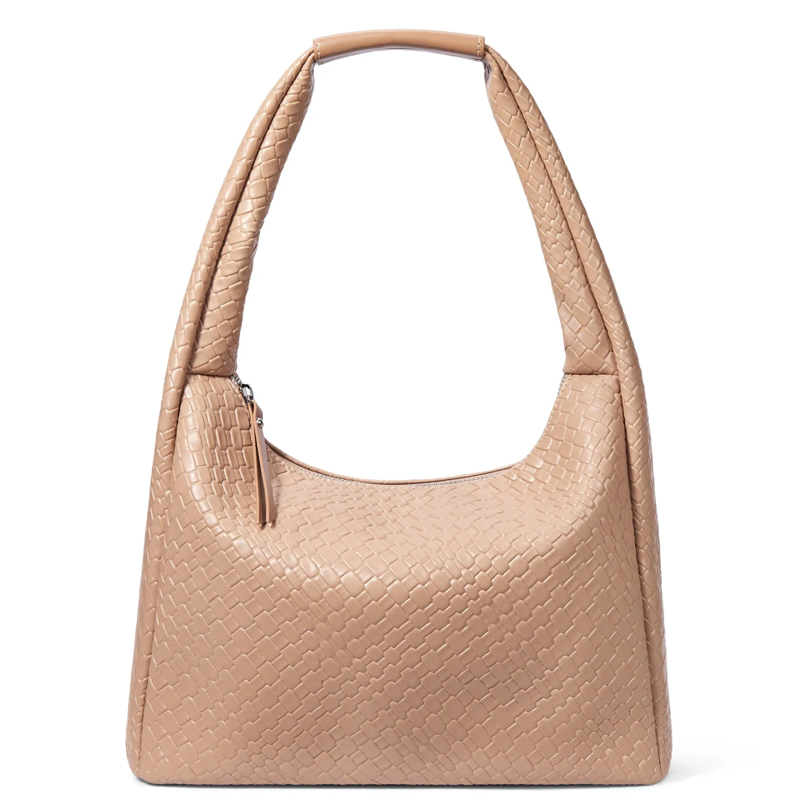 KWELI Croc Structured Curved Hobo Handbags