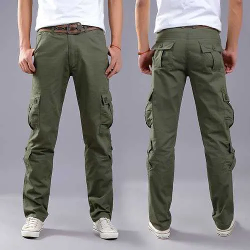 Men's Casual Loose Cargo Pants