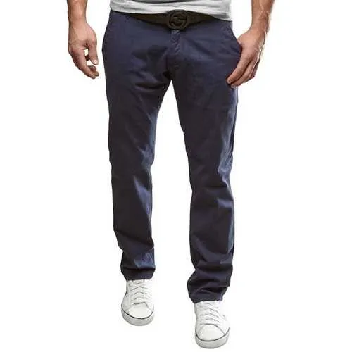 Mens Casual Solid Color Sport Harem Pants