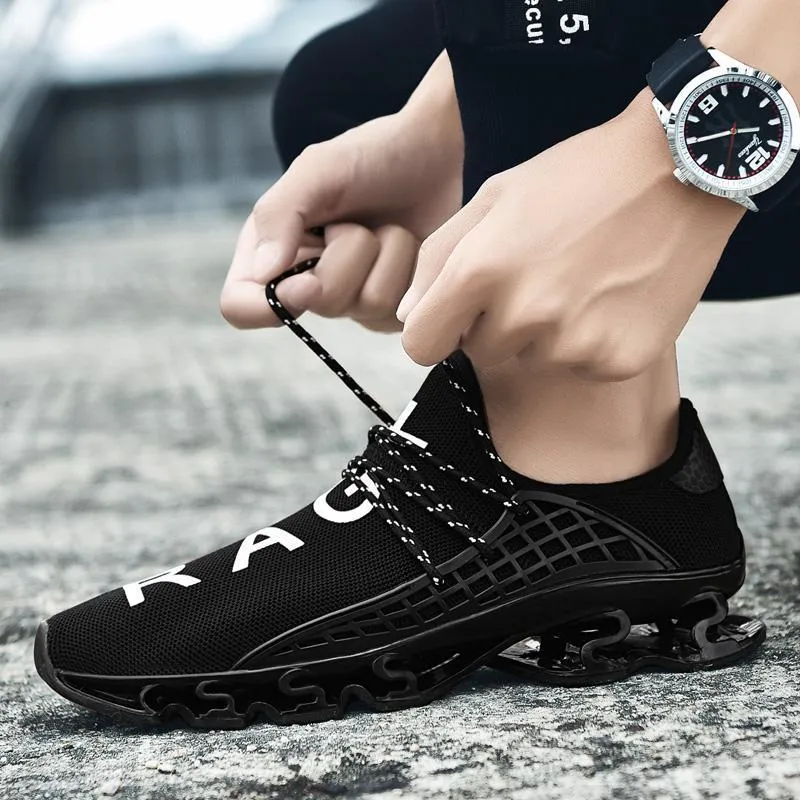 Men's Fashion Lace-up Flat Athletic Sneakers