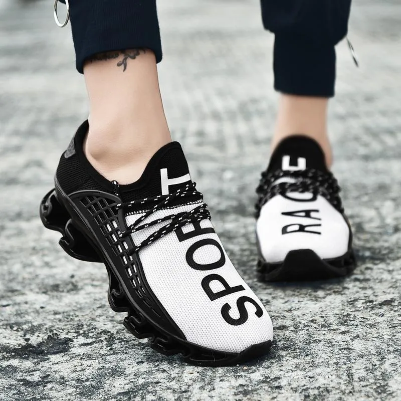 Men's Fashion Lace-up Flat Athletic Sneakers