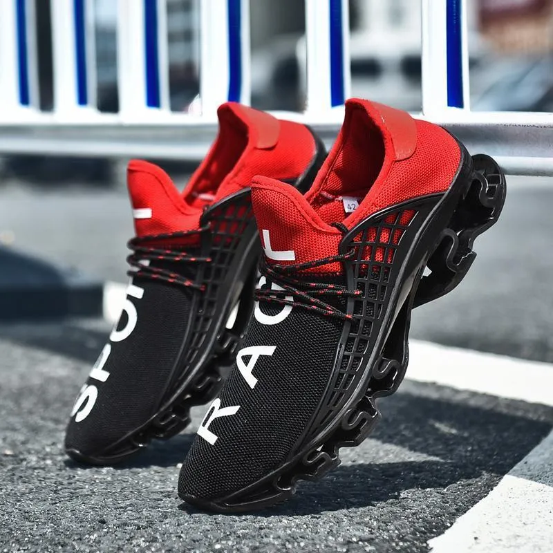 Men's Fashion Lace-up Flat Athletic Sneakers