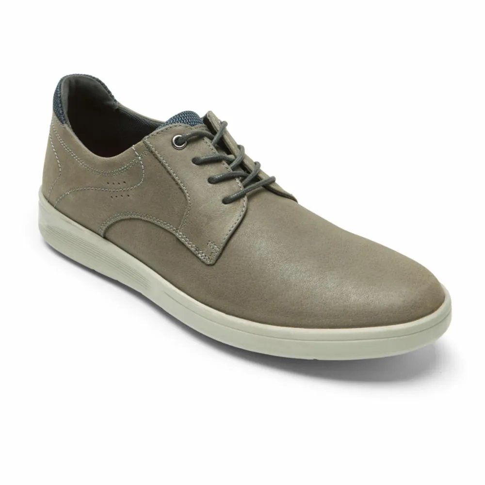 Rockport Men CALDWELL PLAINTOE OX GREY LEA