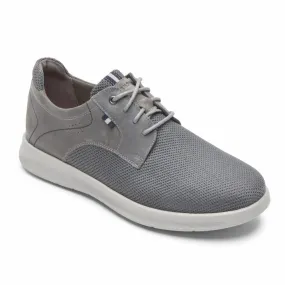 Rockport Men CALDWELL PLAINTOE OX GREY/MESH LEATHER