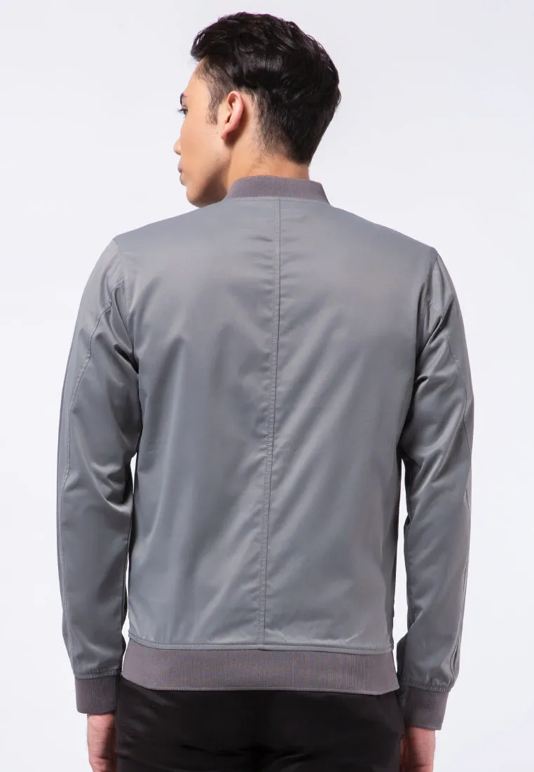 Slim Fit Bomber Jacket