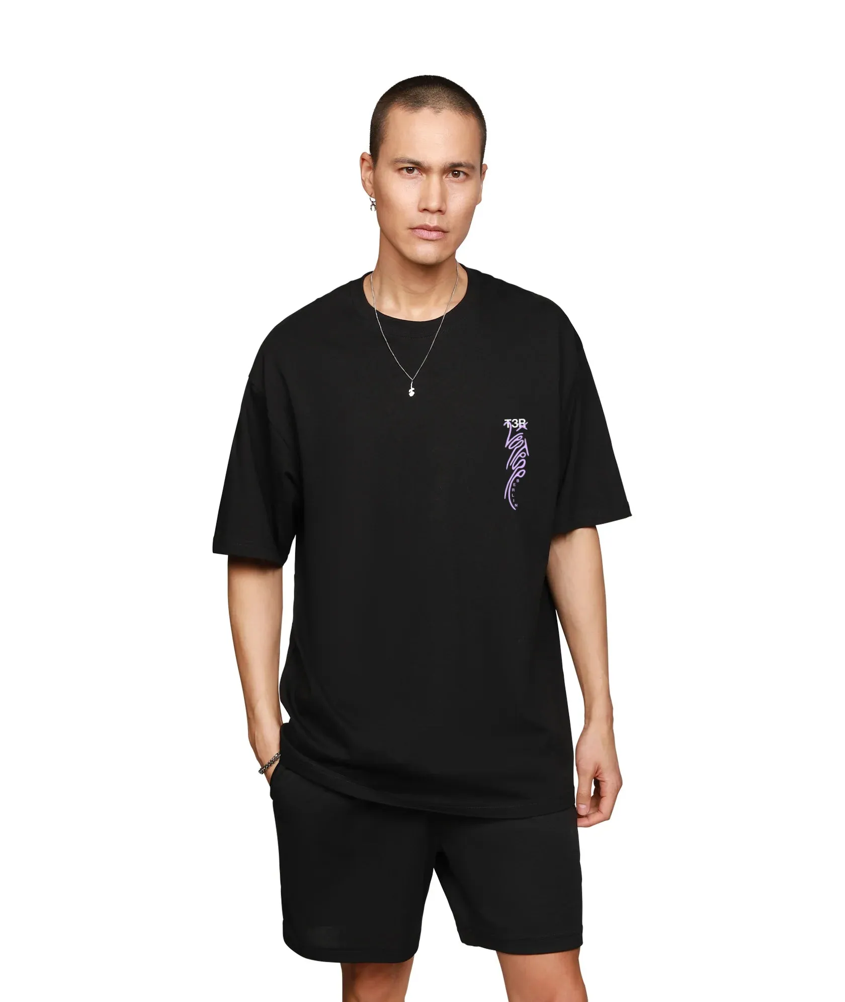 THE THIRD ROOM x VERTERE BERLIN AREAL C T-SHIRT - BLACK