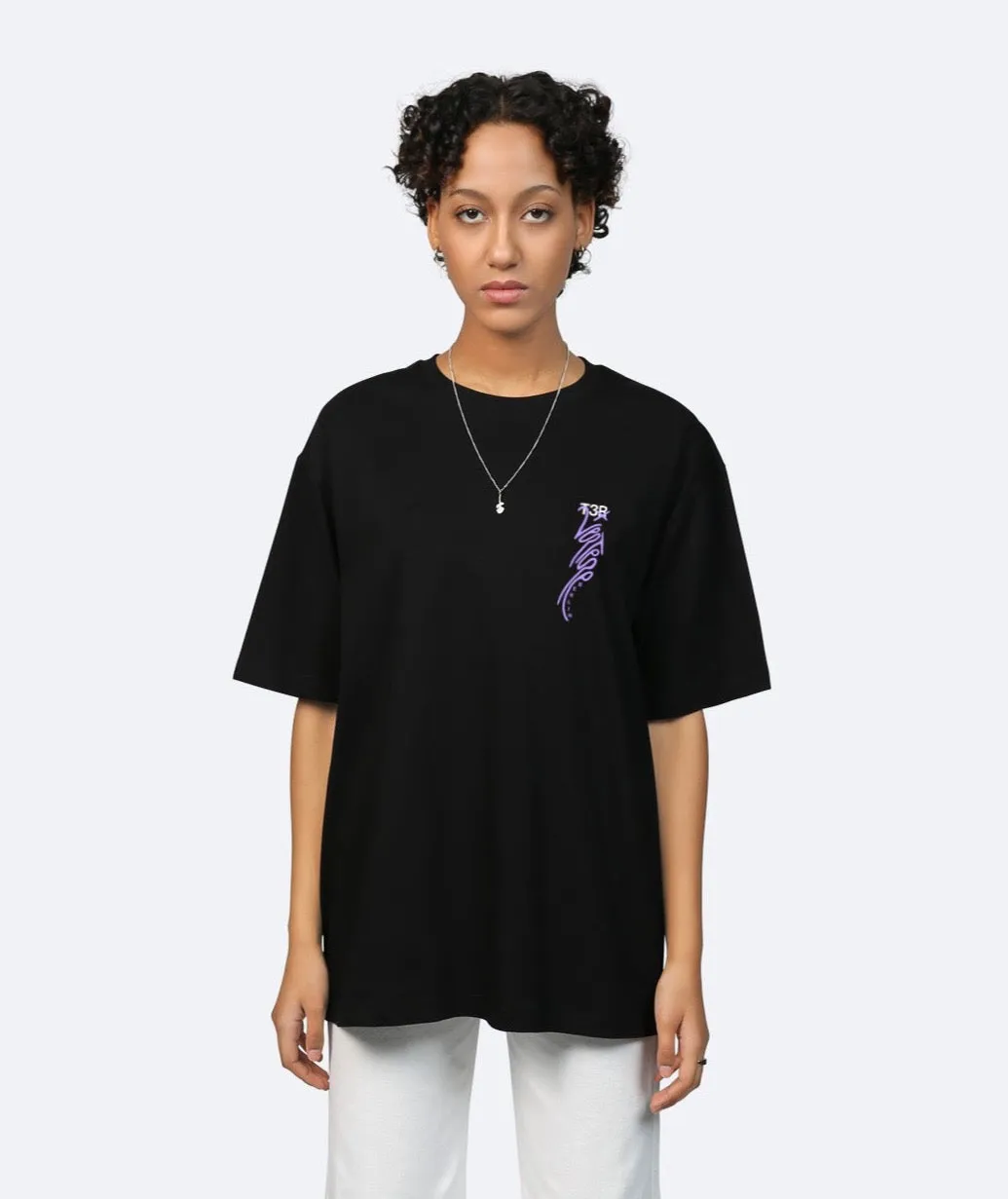 THE THIRD ROOM x VERTERE BERLIN AREAL C T-SHIRT - BLACK