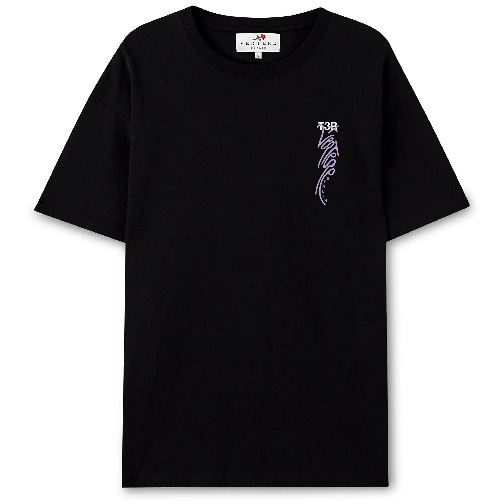 THE THIRD ROOM x VERTERE BERLIN AREAL C T-SHIRT - BLACK